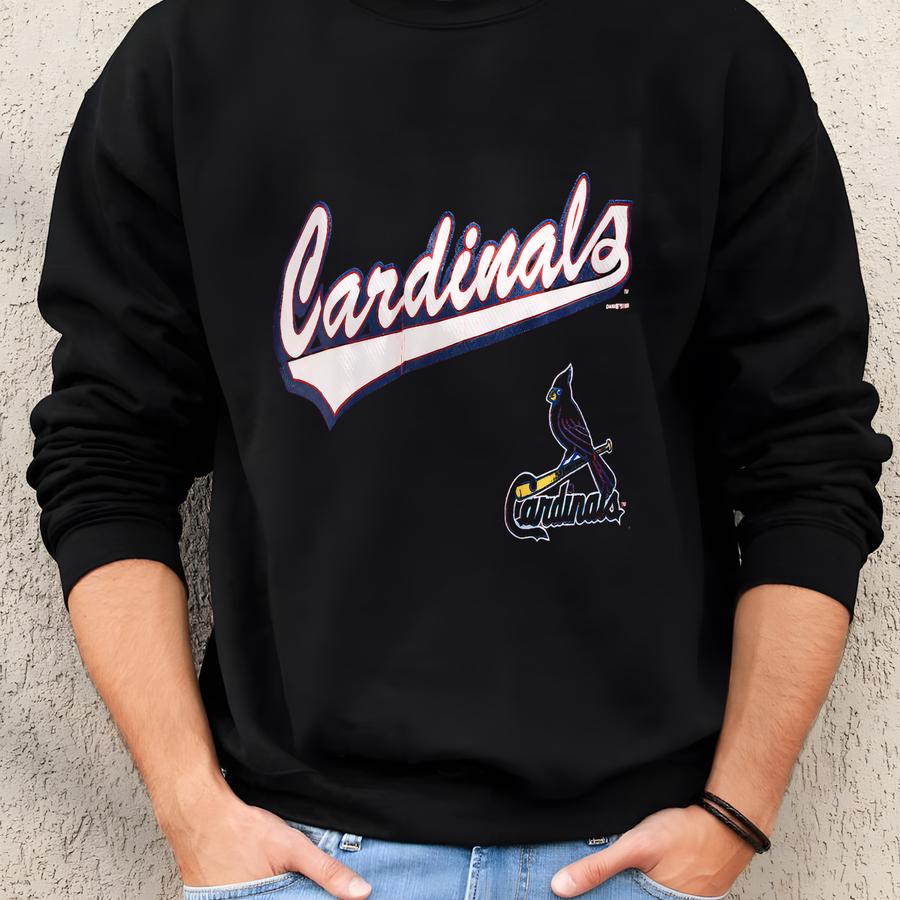 Vintage 90s T-shirt Cardinals Mcgwire St Louis Mlb Baseball Jersey Large True Fan 1999 Sweatshirt