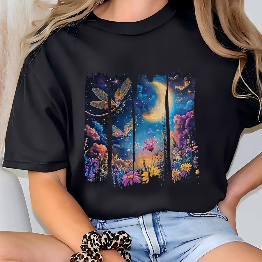 Dragoy Shirt: Cottagecore Boho Insect Tee T-shirt