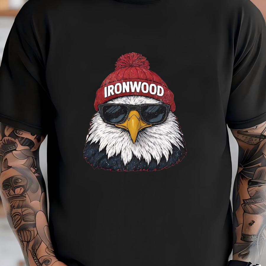 Ironwood Eagles Sweatshirt, Team Sports Apparel, Local Fan Gear, Cozy Athletic Jumper, School Spirit Gift T-shirt