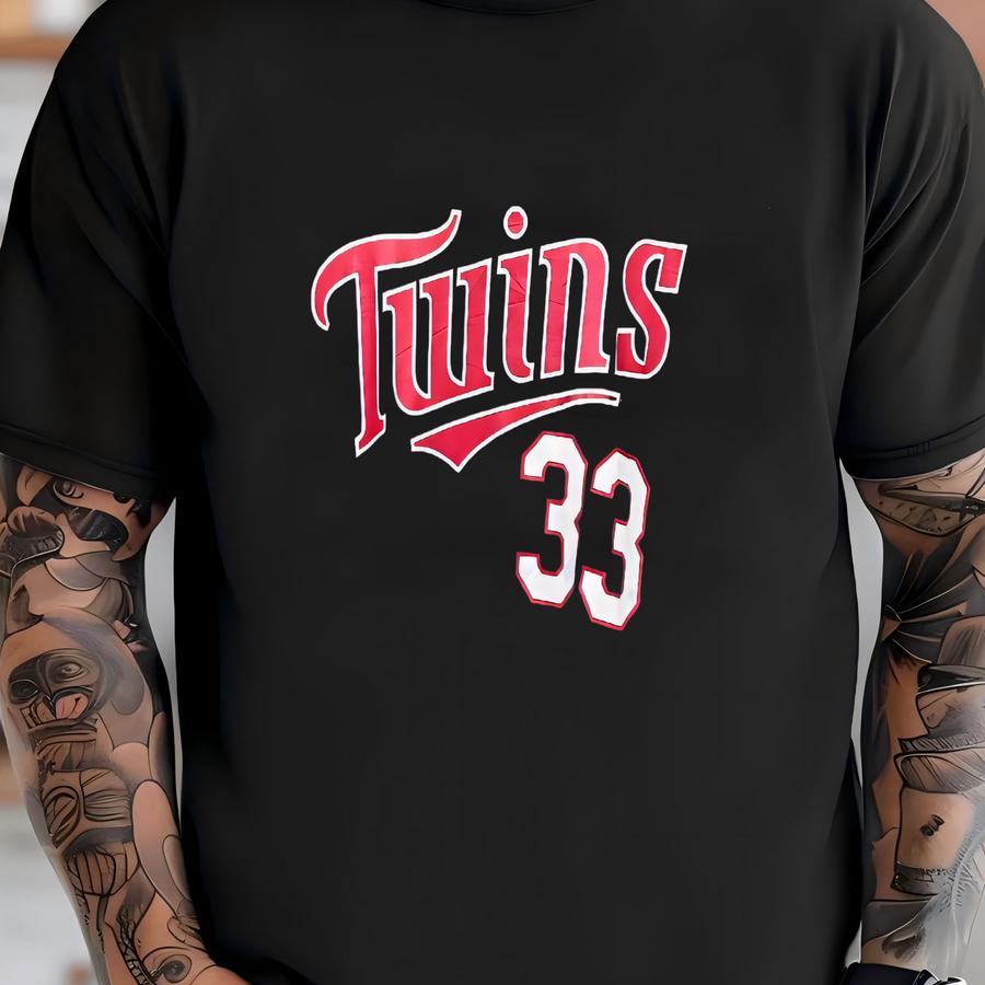 Vintage Minnesota Twins Mlb Hoodie Size Medium Justin Morneau 33 T-shirt