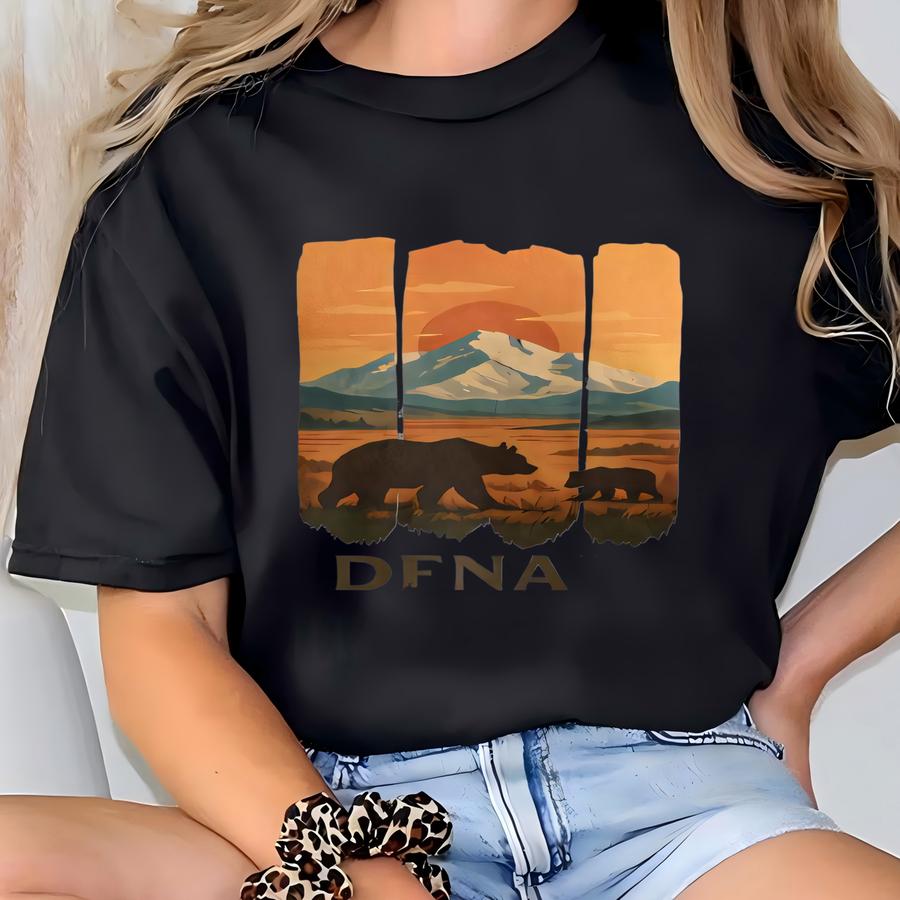 Denali National Park Shirt Sweatshirt Hoodie, Alaska Wildlife Bears Mountain Tee, Tshirt, Gift For Hikers, Outdoor Nature Top T-shirt