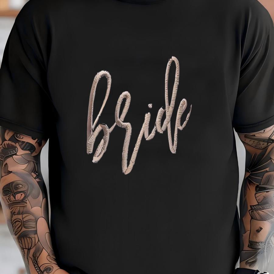 Custom Text Cc Ponytail Hat: Criss Cross Cap, White Bride Bridal Wedding More T-shirt