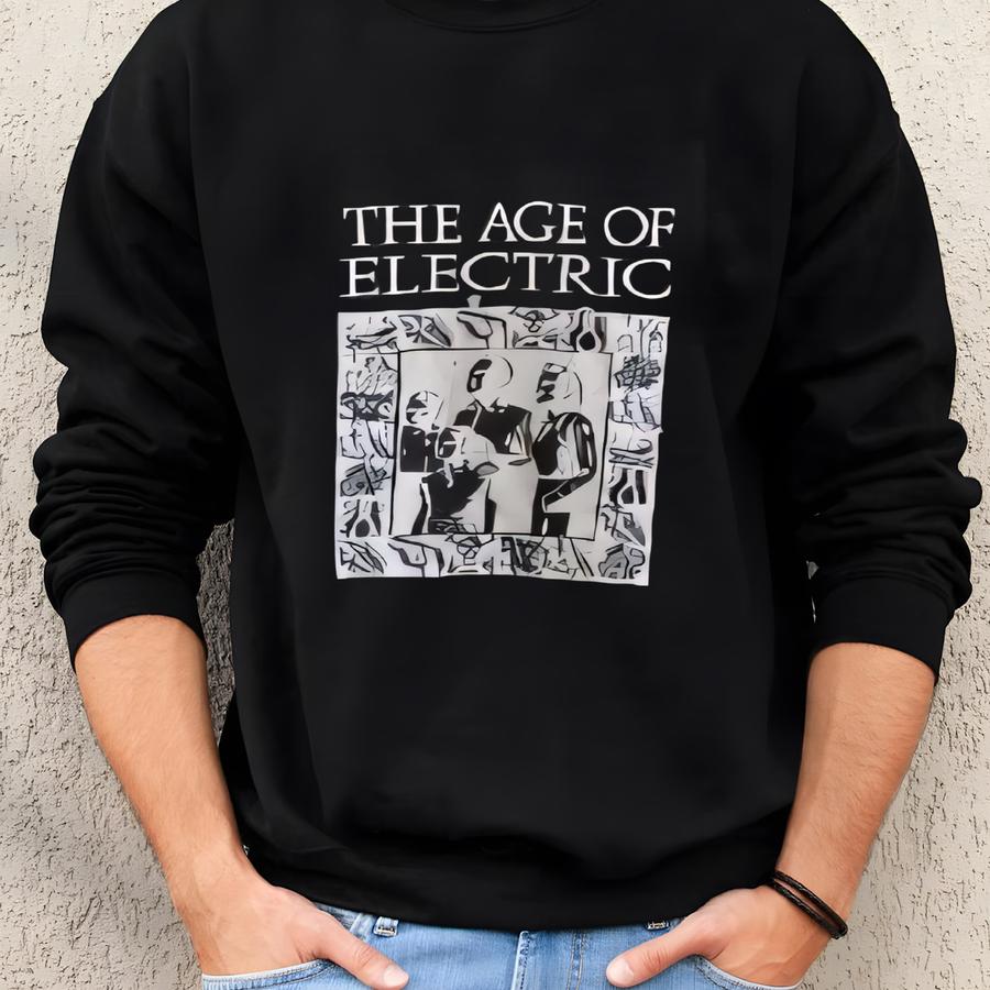 1990s Age Of Electric Canadian Rock Band T-shirt Sweatshirt