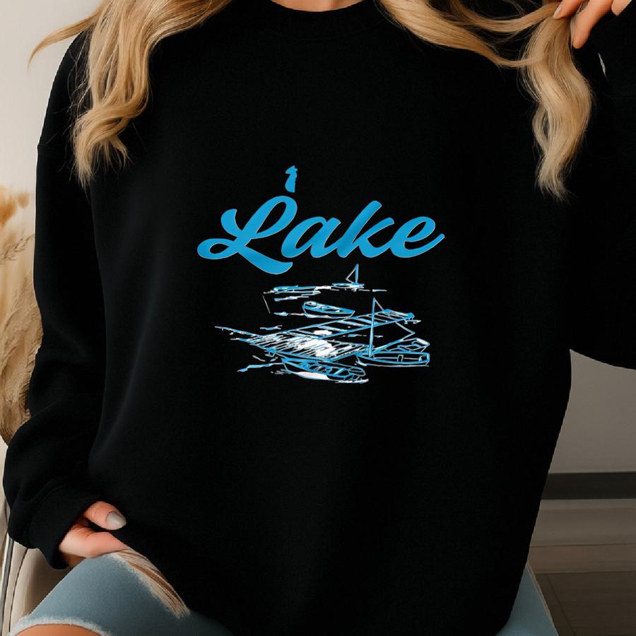 Take Me To The Lake Adult T-shirt Sweatshirt