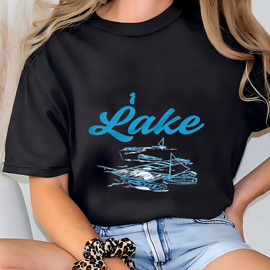 Take Me To The Lake Adult Hoodie T-shirt