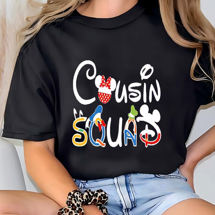 Cousin Crew Shirt, Cousin Matching Shirt, Castle Family Vacation Shirt, Group Party Shirt, Land Trip Shirt T-shirt