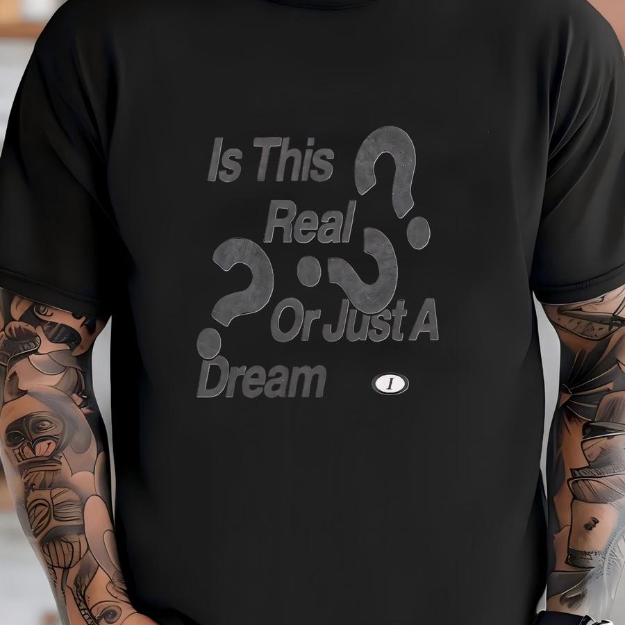 Vintage 90s Real Or A Dream Shirt Homage Retro Classic Graphic Tee Bootleg Bestseller Unisex Music Sweatshirt Gift T-shirt