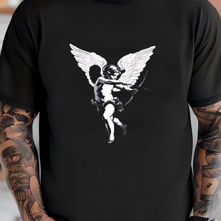 Vintage 90s Cupid Shirt Homage Retro Classic Graphic Tee Bootleg Bestseller Unisex Music Sweatshirt Gift T-shirt