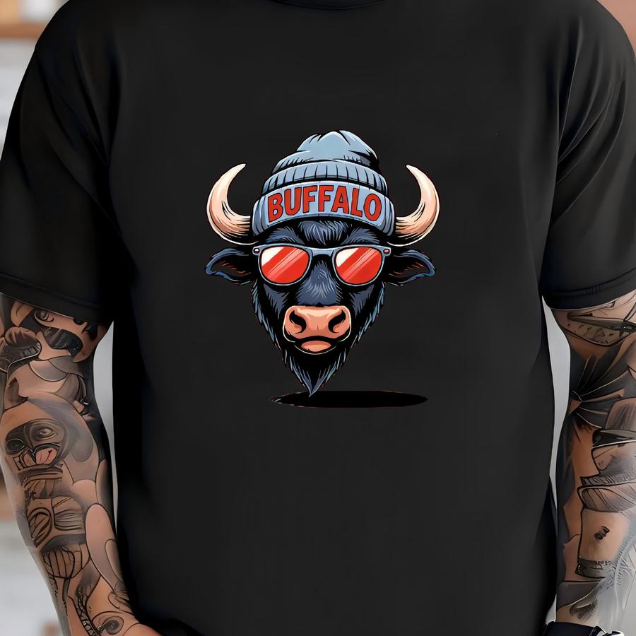 Born To Bd Red, White, And Blue For Buffalo Football Shirt, Sweatshirt Or Hoodies T-shirt
