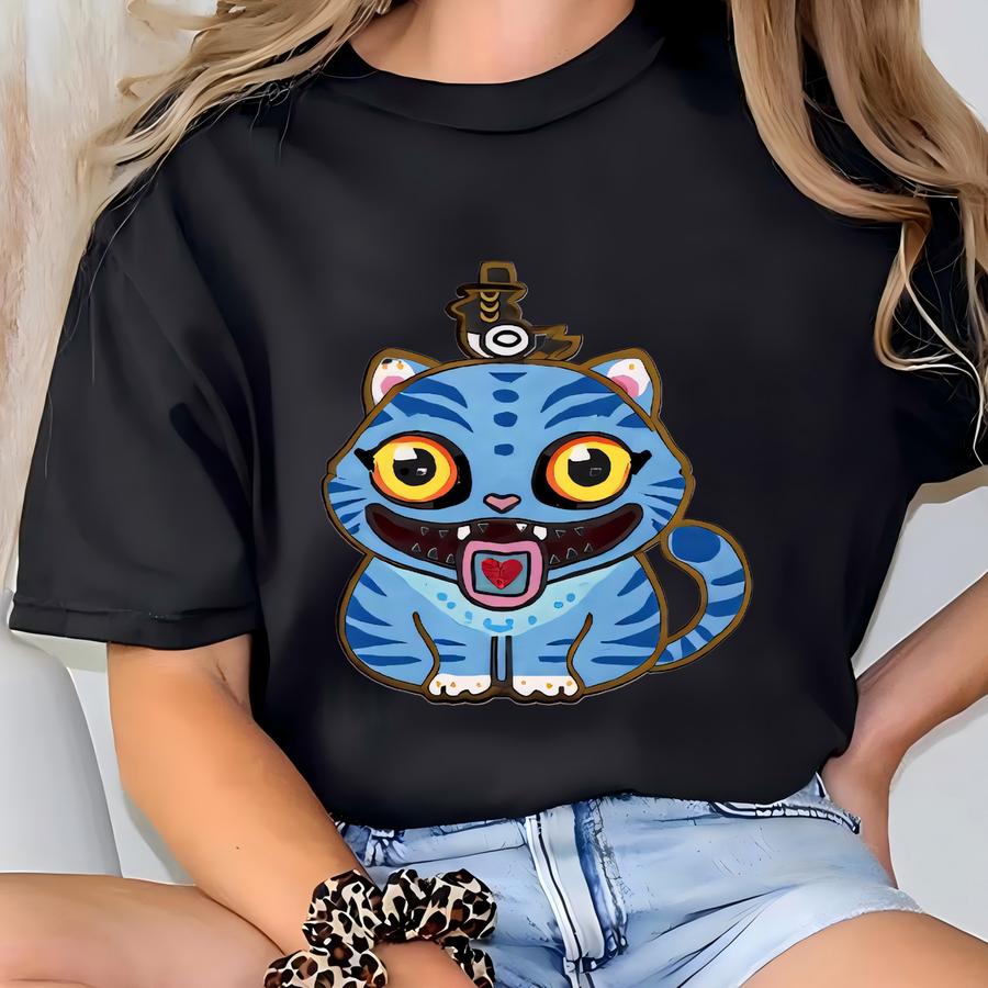 Kpop Derpy Demon Tiger Sweatshirt, Hunter Merch, Huntryx Fan Gift, Jinu Derpy Pet, Anime Lover Gift, Rumi Mira Zoey T-shirt