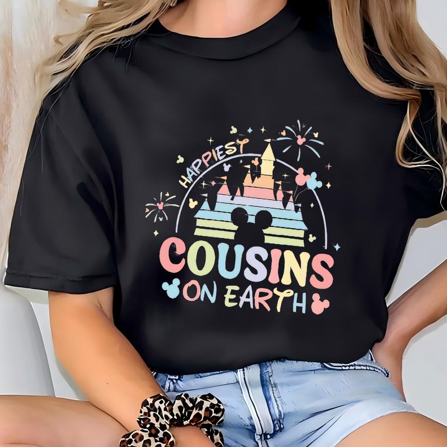 Happiest Cousins On Earth Shirts, Cousin Crew Shirts, Cousins Tees, World Cousins Shirt, Family Trip Shirt T-shirt