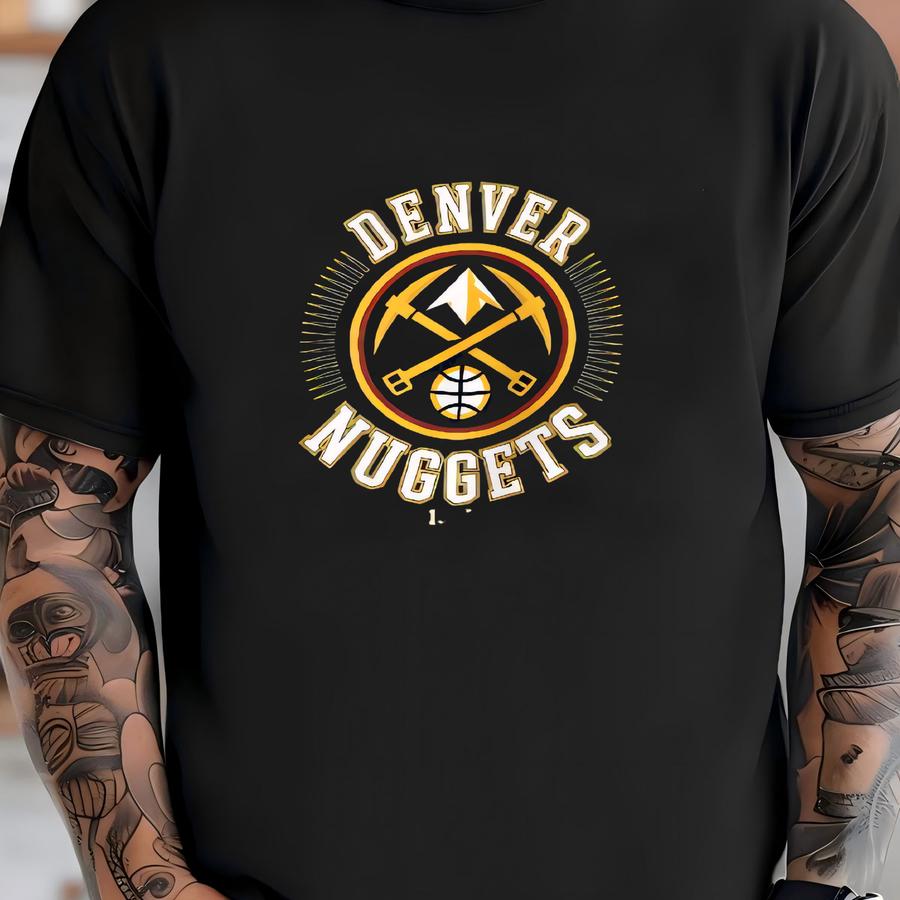 Blue And Gold Denver Basketball Shirt, Sweatshirt Or Hoodies T-shirt