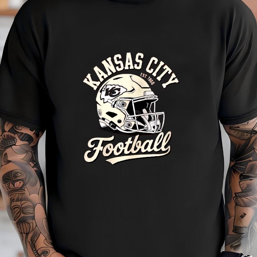 Kansas Football Bold Red And Gold Spirit Shirt, Sweatshirt Or Hoodies T-shirt