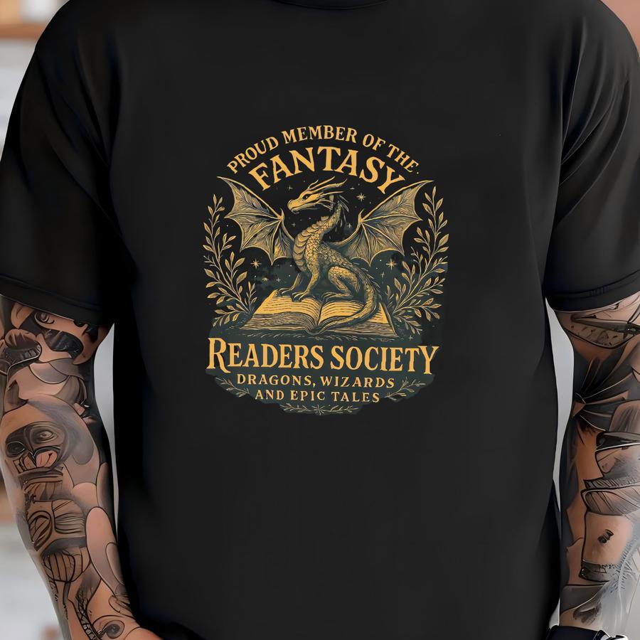 Fantasy Readers Society, Gift For Readers, Romantasy Merch, Gift For Reader, Booktok Merch, Basgiath War College, Fourth Wing T-shirt