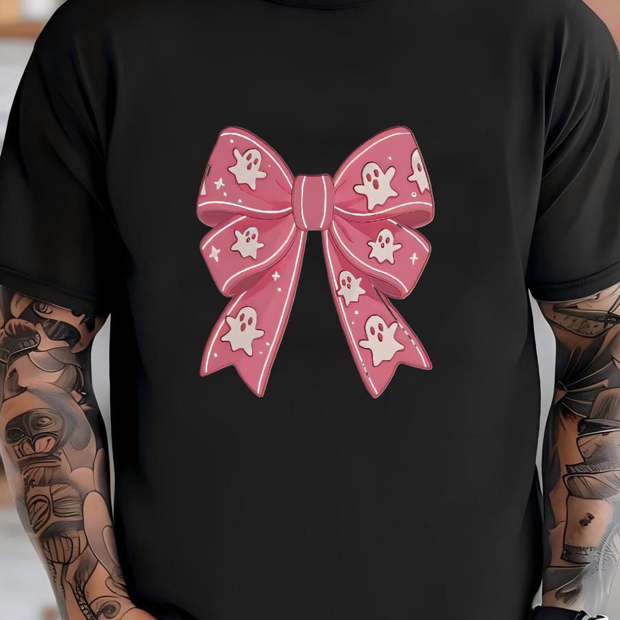 Coquette Ghost Sweatshirt: Funny Halloween Crewneck T-shirt