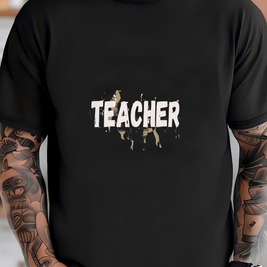 Camo Teacher Unisex Hoodie; Teacher Shirt T-shirt