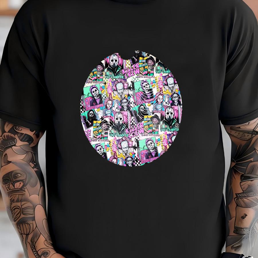 Horror Movie Car Ers: Spooky Retro Ceramic Cup Holder Set T-shirt