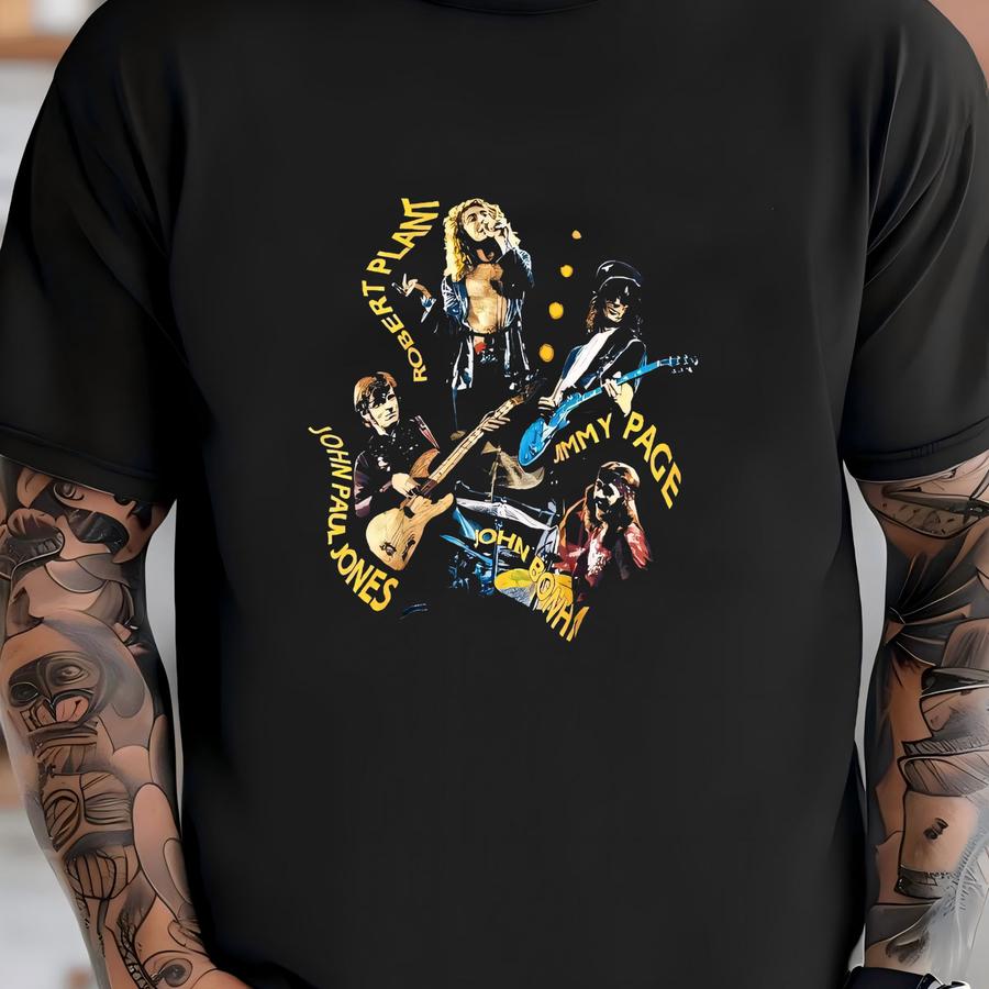 1990 Led Zeppelin Tshirt - Mens Medium T-shirt