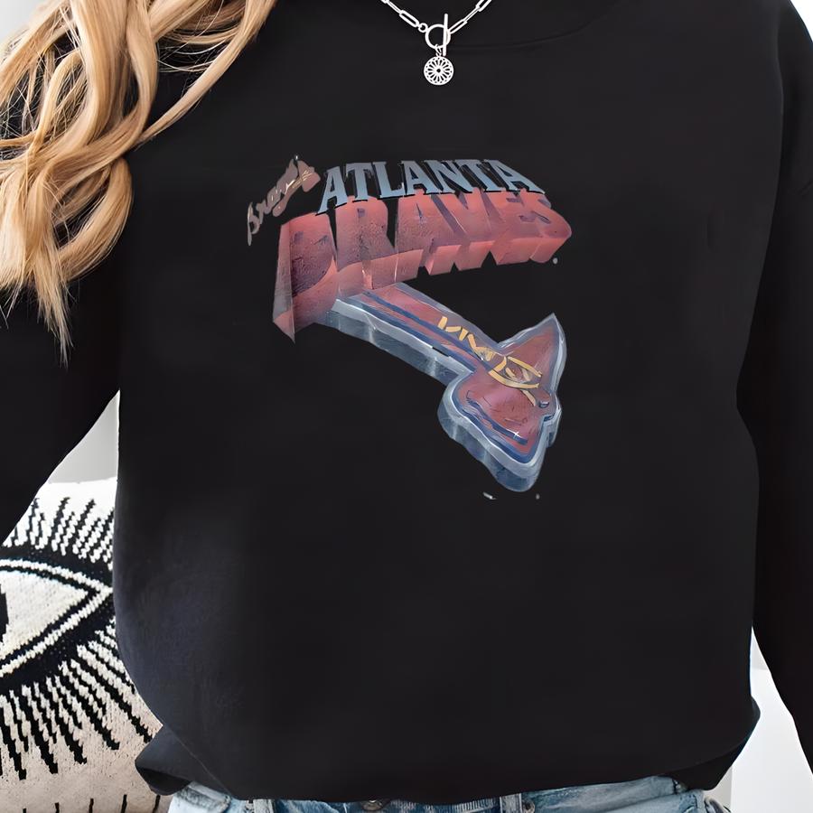Atlanta Braves 1990 Shirt Xl Sweatshirt