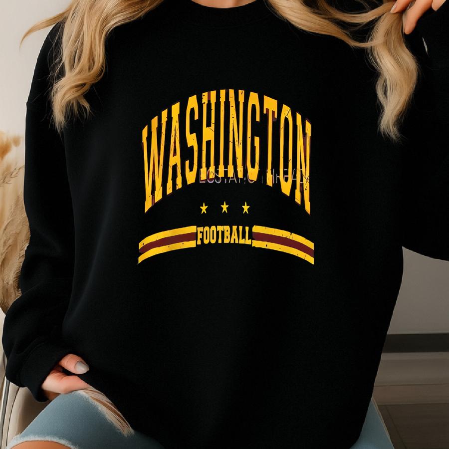 Washington Football Crop Top, Vintage Washington Football Shirt Women, ®, Cropped Tee, Football Washington Gift, For Women Sweatshirt