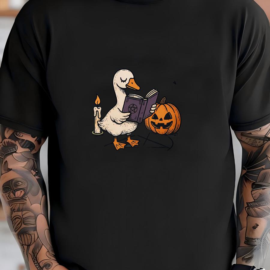 ® Shirt, Oops I Got Another Book Shirt, Halloween Goose, Spooky Reading Tee, Bookish Halloween, Goose Read Book, Silly Goose T-shirt