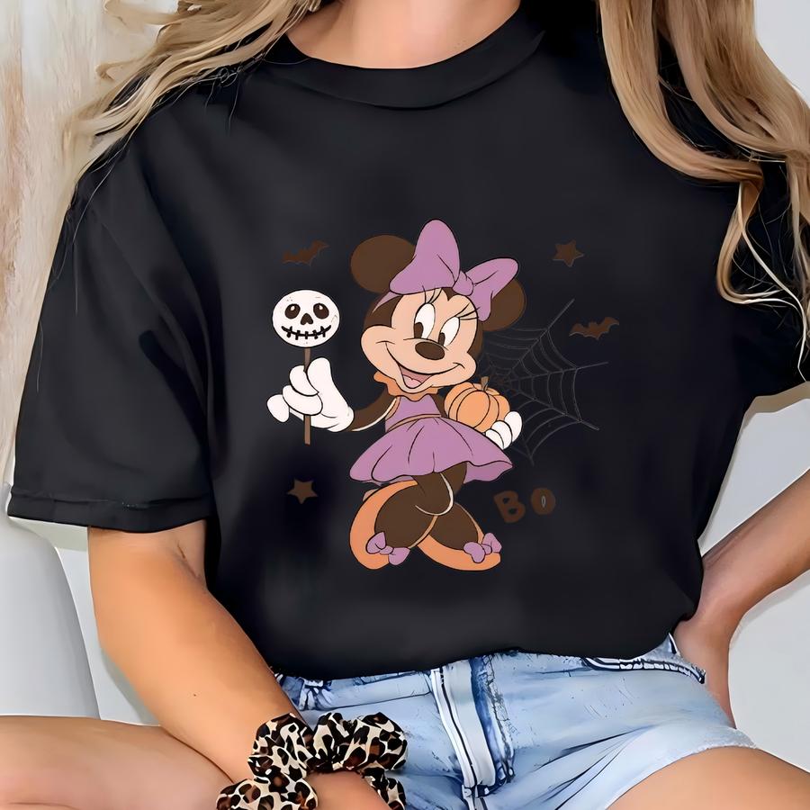 Retro Pumpkin Halloween Shirt, World Halloween Boo Hoodie, Land Halloween Party, Wdw Spooky Season Shirt T-shirt