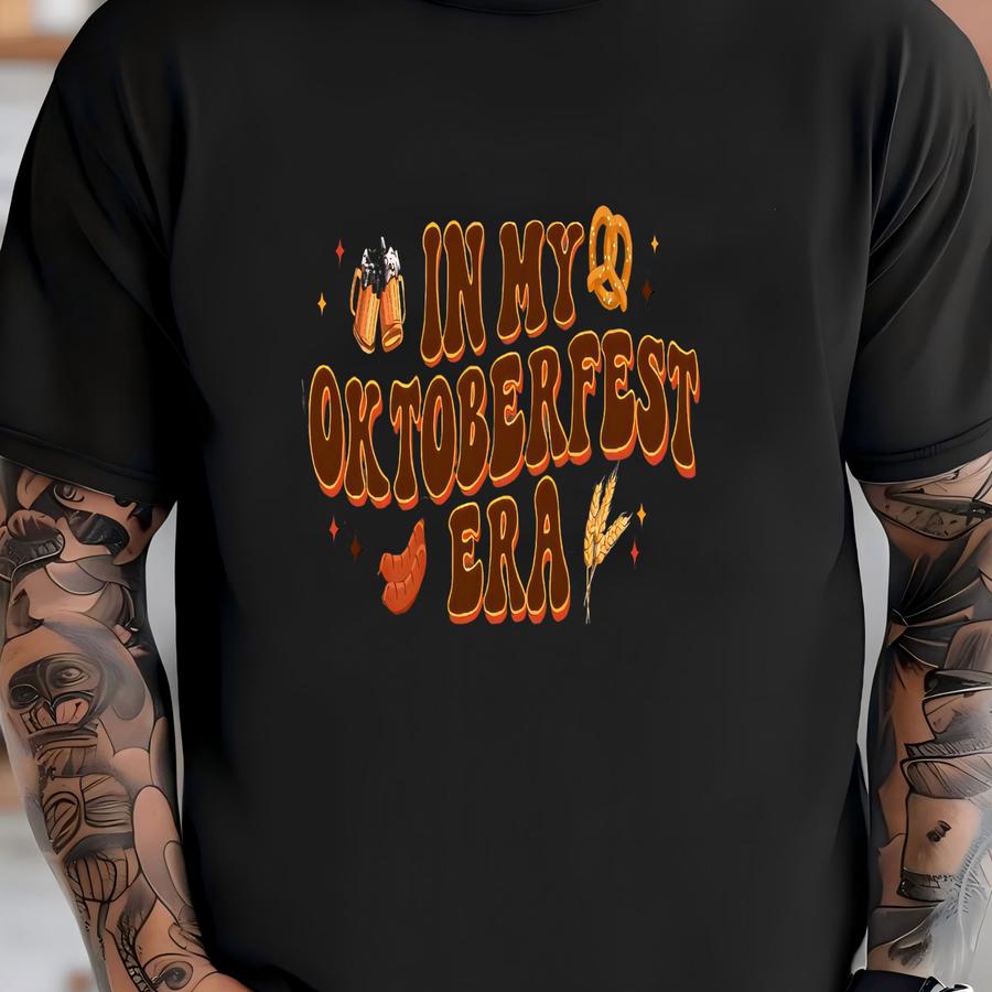 Shirt,oktoberfest Shirt,in My Oktoberfest Era Shirt,eras Shirt, Oktoberfest 2024,beer Shirt,beer Lover Shirt,beer Lover Gift T-shirt
