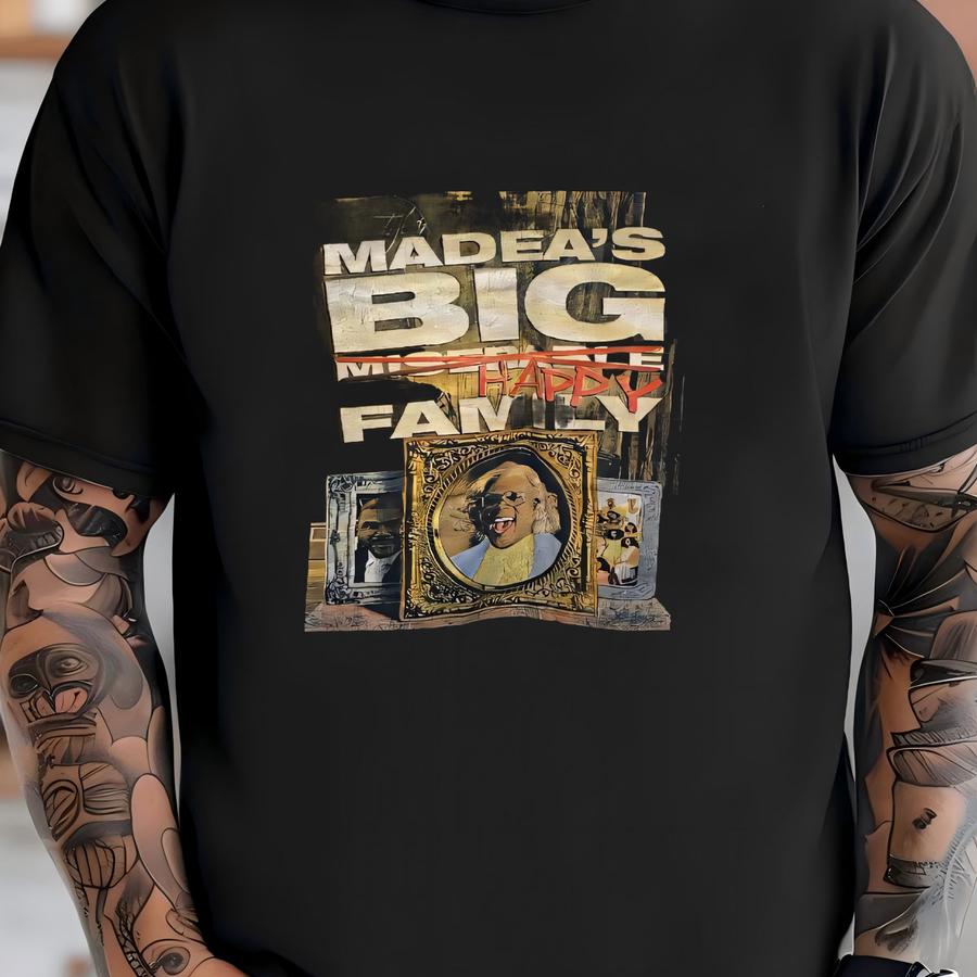 Vintage Y2k Madea's Big Happy Family Movie Promo T Shirt // S T-shirt