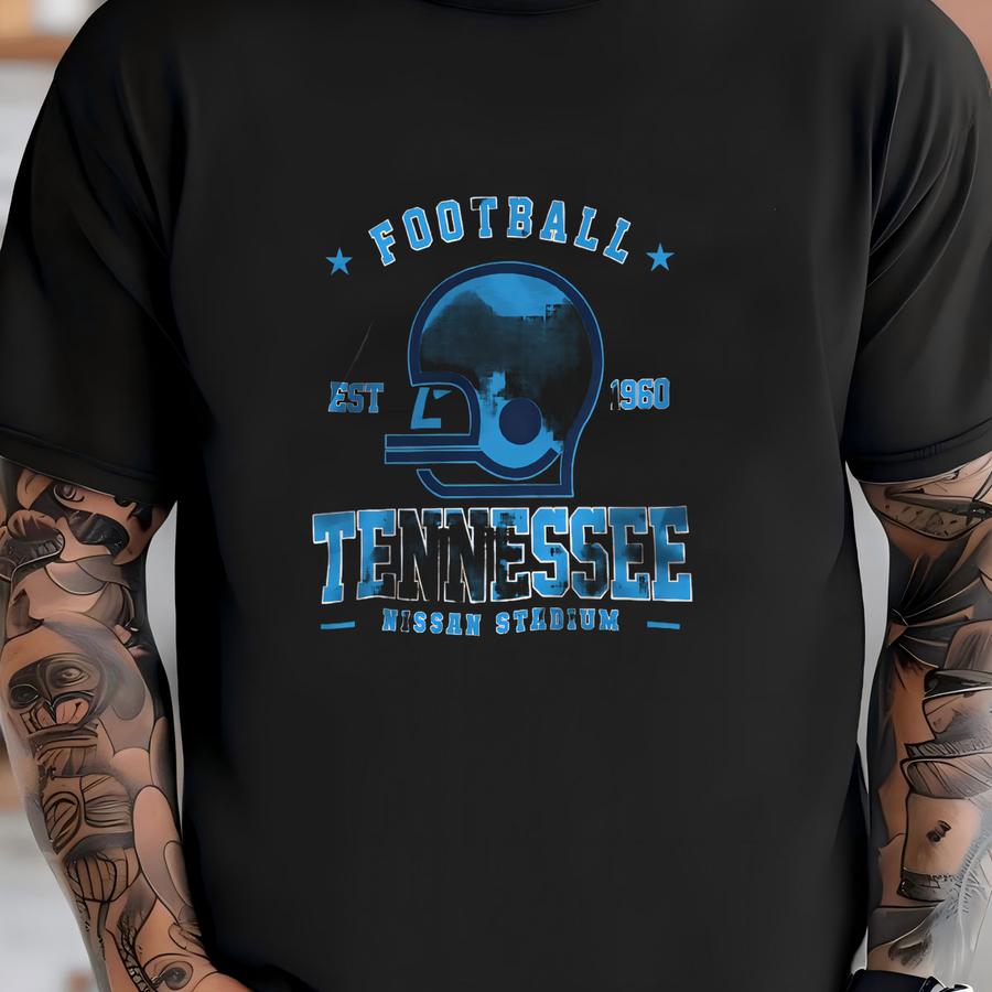 Vintage Tennessee 1960 Hoodie Football Unisex Adult , Youth Tee, Sweatshirt T-shirt