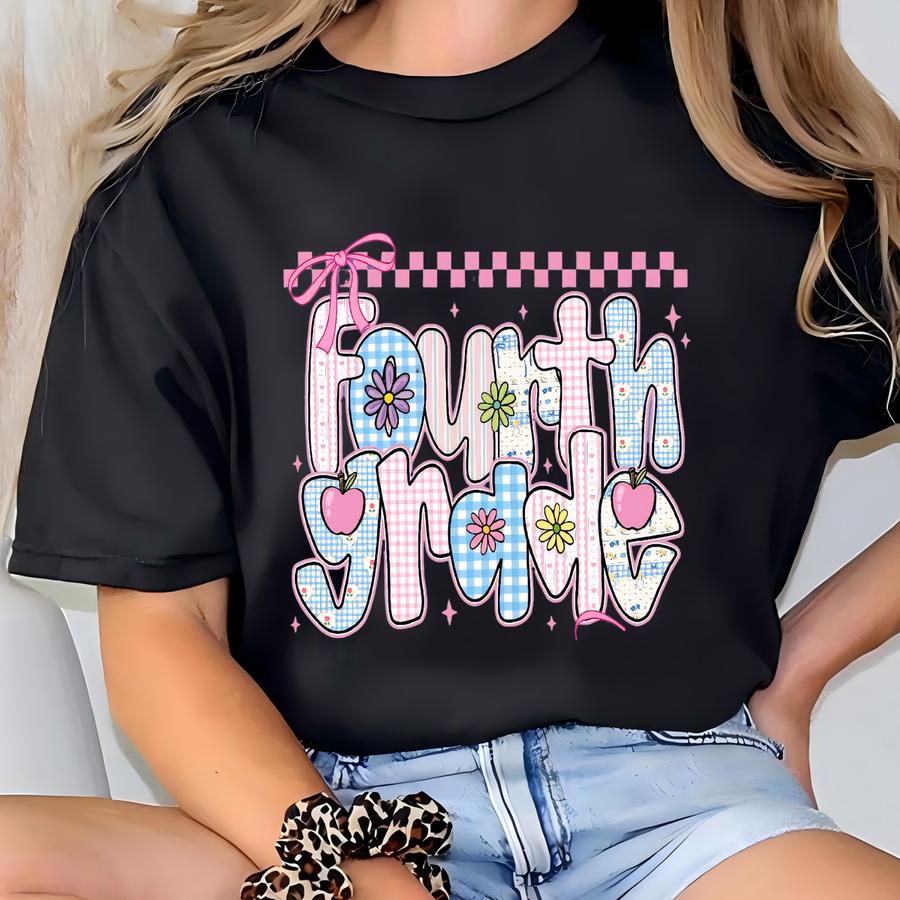 Fourth Grade Teacher Shirt T-shirt