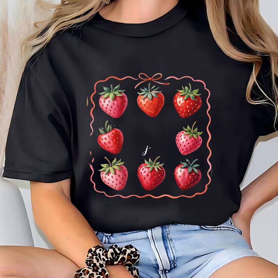 Kindergarten Teacher Shirt: Strawberry Back To School Tee T-shirt
