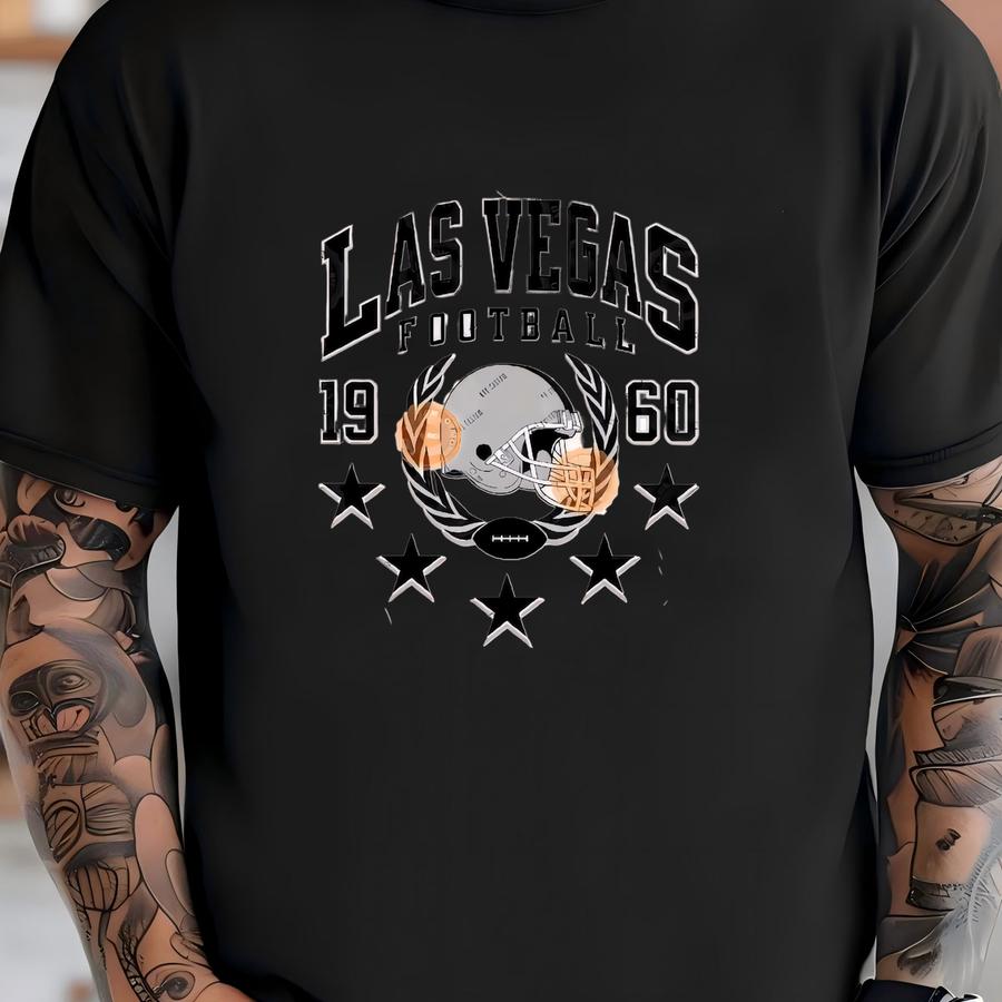 Las Vegas Football Hoodie, Game Day Shirt, Raider Apparel, Woman Sports Gear, Football Tee, Gifts For Fan, Tailgate Clothing T-shirt
