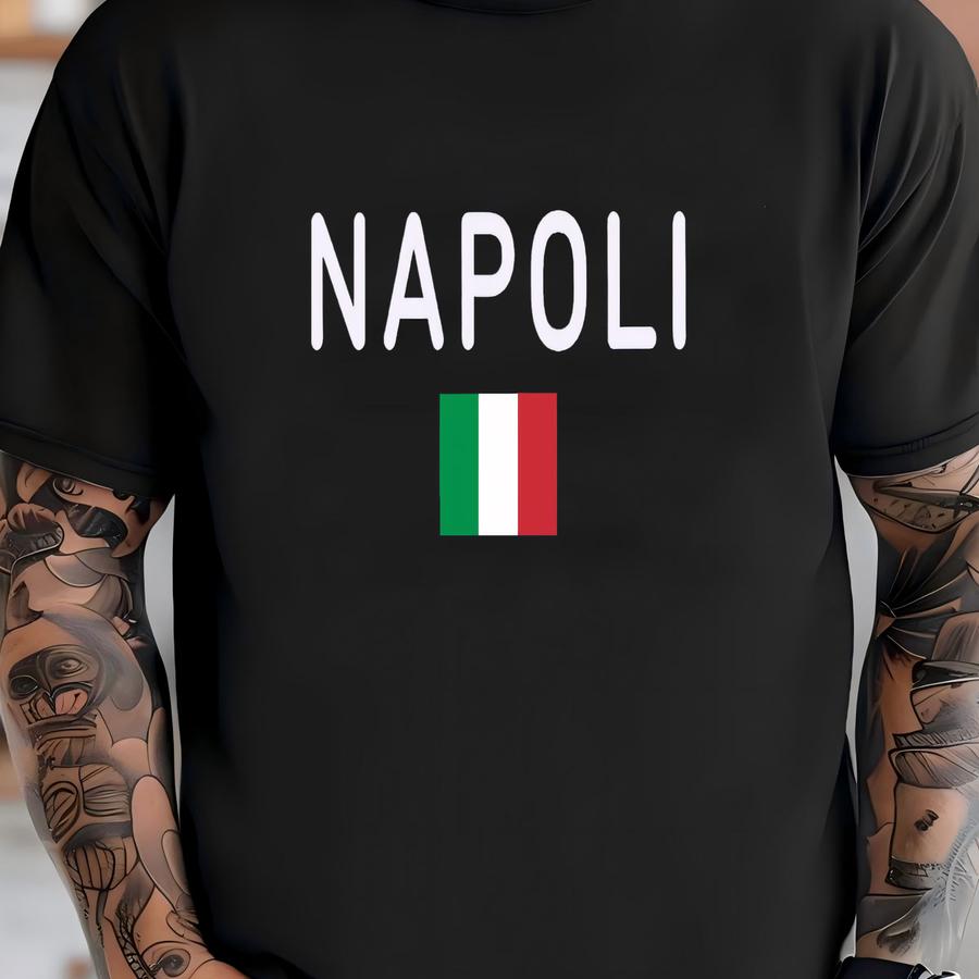 Napoli Sweatshirt, Italy Trip Sweater, Italian Flag Pullover, Italia Travel Crewneck, Naples City Pride Hoodie, Souvenir Gift T-shirt