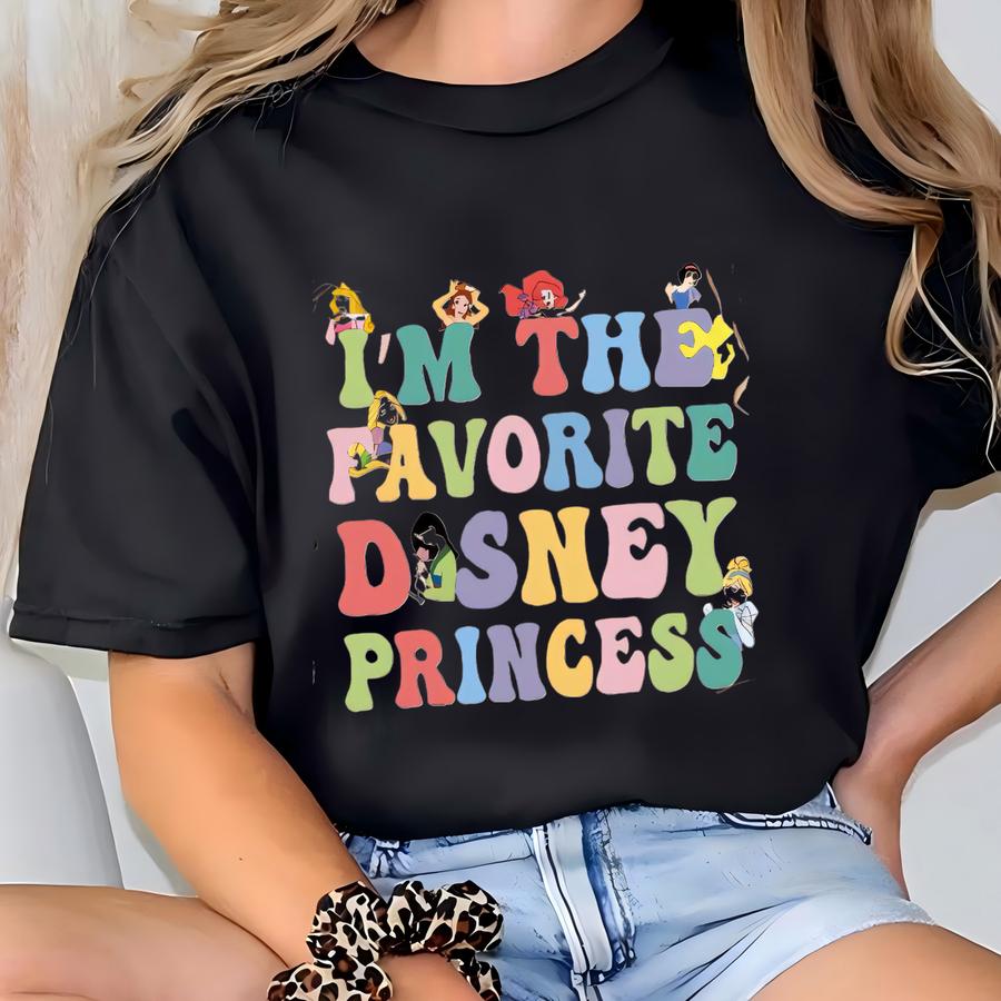 I Am Favorite Princess Shirt, Daughter Shirt, Favorite Girl Shirt, Toddler Girl Tee, Magic Kingdom Youth Shirt T-shirt