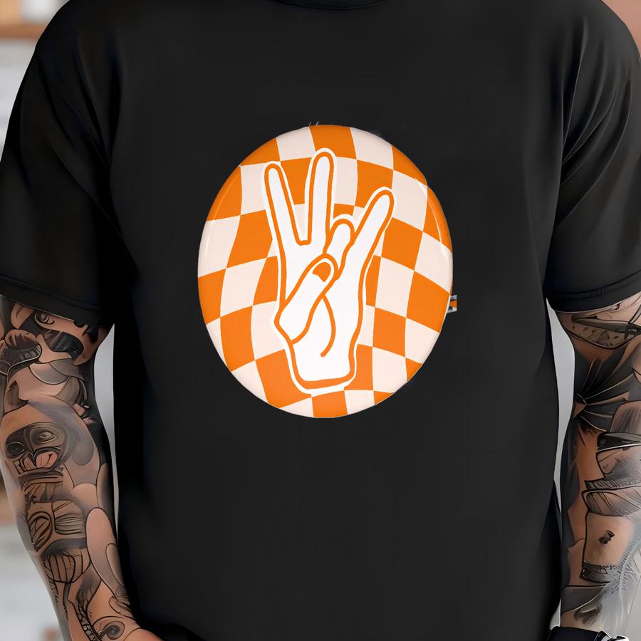 Tennessee Gameday Button, Custom Sports Pin For Football, Basketball, Baseball Fanatics, Team Spirit Accessories, Game Badge T-shirt