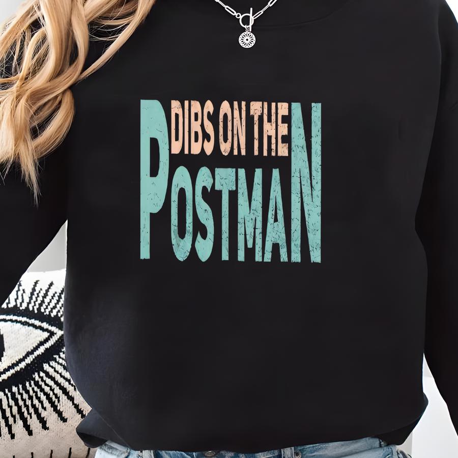 Funny Mail Carrier Wife Shirt Postal Worker Partner Tee Mailman Lover Gift Spouse T-shirt For Women Happy Mail Shirt For Her Sweatshirt