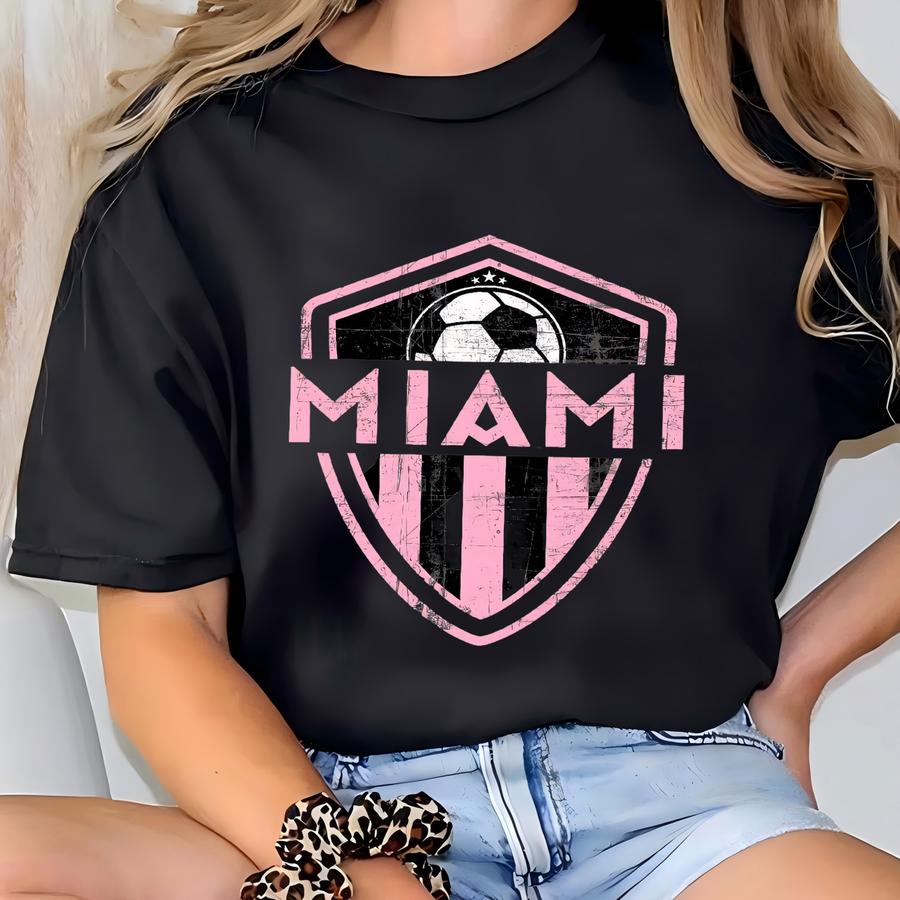 ® Hoodie, Miami Soccer Shirt, Miami Florida Tee, Soccer Game Day, Miami Fc Soccer, Soccer Team Shirt, Miami Football Shirt T-shirt