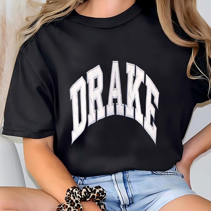 Vintage Ncaa Drake University ‘bulldogs’ Crewneck Sweatshirt Y Logo Blue Color Men’s Fit To Xxl T-shirt