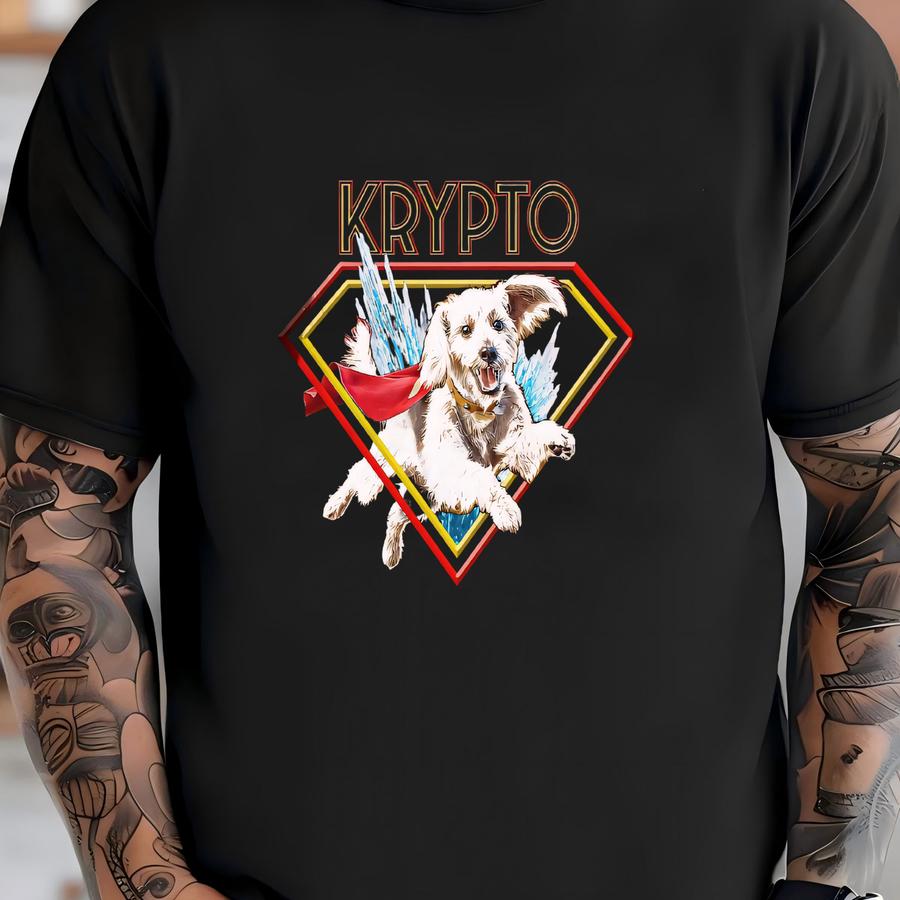 Krypto Superdog Tee: Comic Book Fan Unisex Hoodie T-shirt
