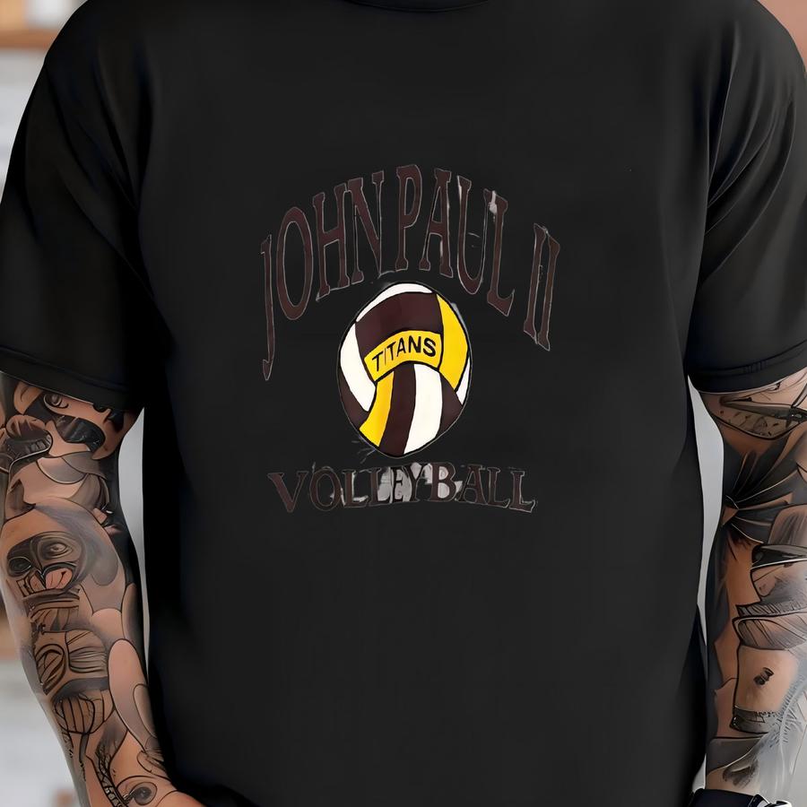 Vintage John Paul Ii Volleyball Sweatshirt - Men's Fit M T-shirt