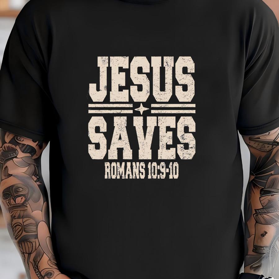 ® Shirt, Jesus Saves Shirt, Bible Verse Shirt, Faith Cross Tee, Christian Shirt, Prayer Gift, Religious Tee, Worship Shirt T-shirt