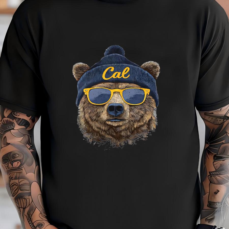 Cal Bear Crewneck Sweatshirt, Unisex, Football Season Apparel, Vintage Game Day Crewneck, Fan Apparel, Berkeley Outfit, Gift, Tailgate Ready T-shirt