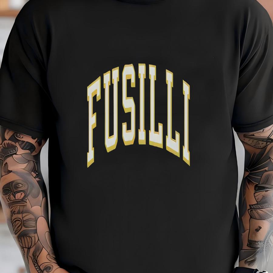 Fusilli Sweatshirt, Fusilli Shirt, Pasta Gift, Pasta Sweater, Pasta Top, Pasta Tee, Pasta Lover T-shirt
