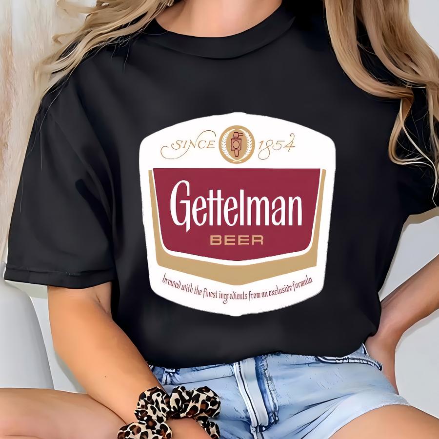 Gettelman Beer Milwaukee Retro Sticker - Bygone Brand T-shirt
