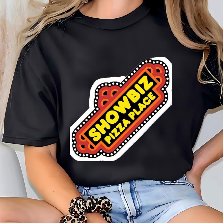 Showbiz Pizza Place Retro Sticker - Bygone Brand T-shirt