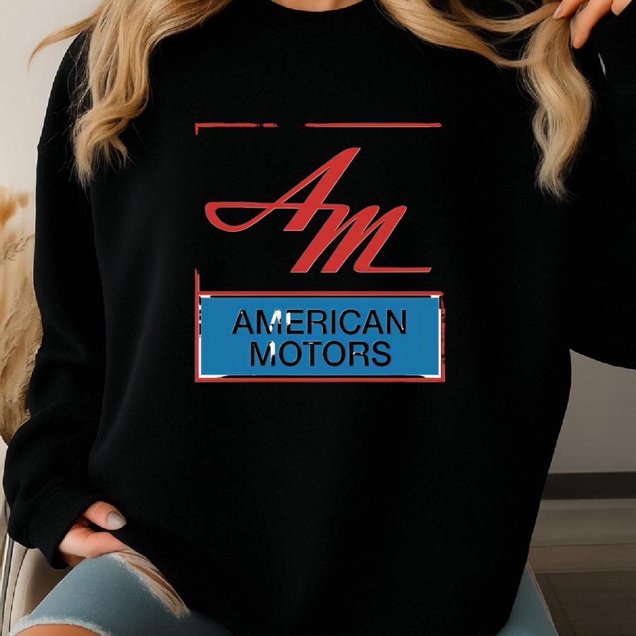 Amc American Motors 1954 Logo Retro Sticker - Bygone Brand Sweatshirt