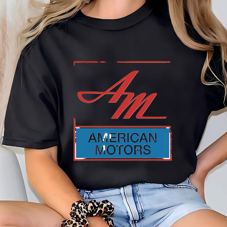 Amc American Motors 1954 Logo Retro Sticker - Bygone Brand T-shirt