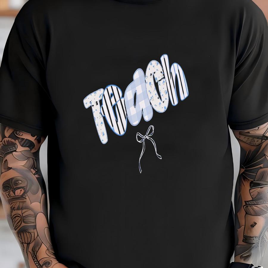 Floral Teach Sweatshirt, Cute Teacher Sweatshirt, Teacher Appreciation Gift, Back To School, Teacher Gift. School Shirt, Teacher Sweatshirt T-shirt