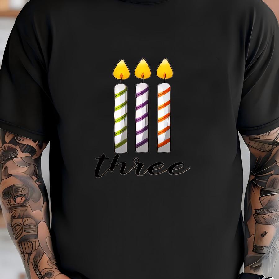 Birthday Candle Shirt For Kids Custom Candle Hoodie Funny Birthday Gift Personalized Birthday Shirt Kids Party Outfit Shirt