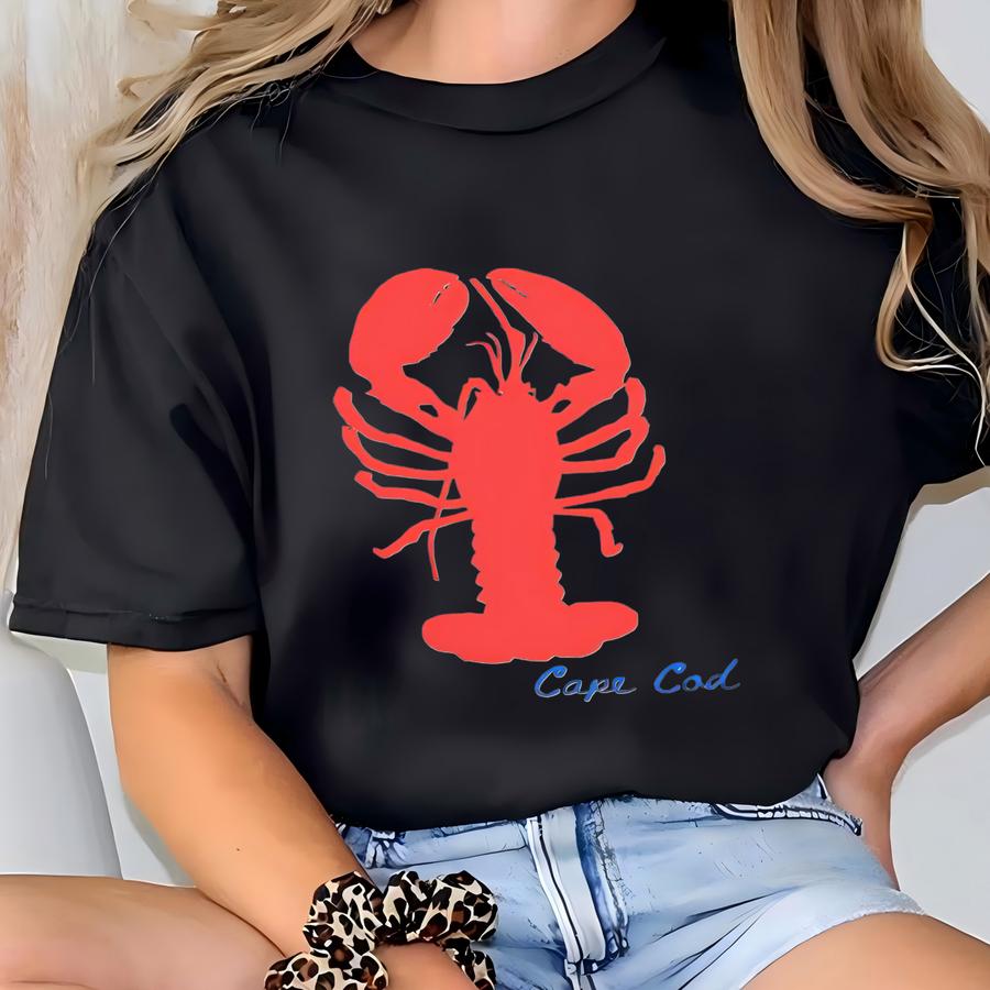 Cape Cod Sweatshirt Lobster Sweatshirt Lobster Shirt Lobster Sweater Lobster Tshirt Nautical Sweater Oceancore Shirt Oceancore Sweatshirt T-shirt